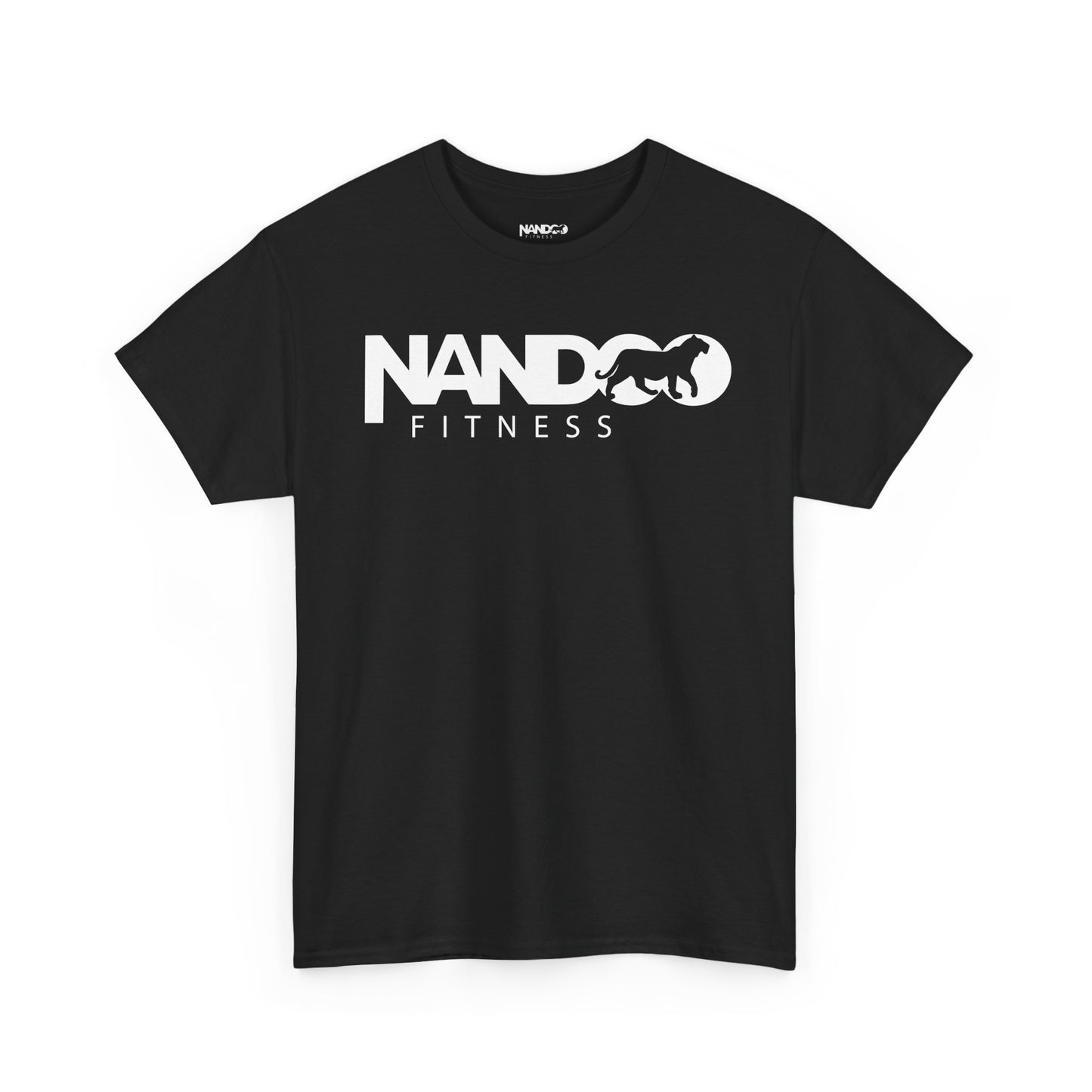 Unisex Heavy Cotton Nandoo Fitness Workout Tee-Shirt