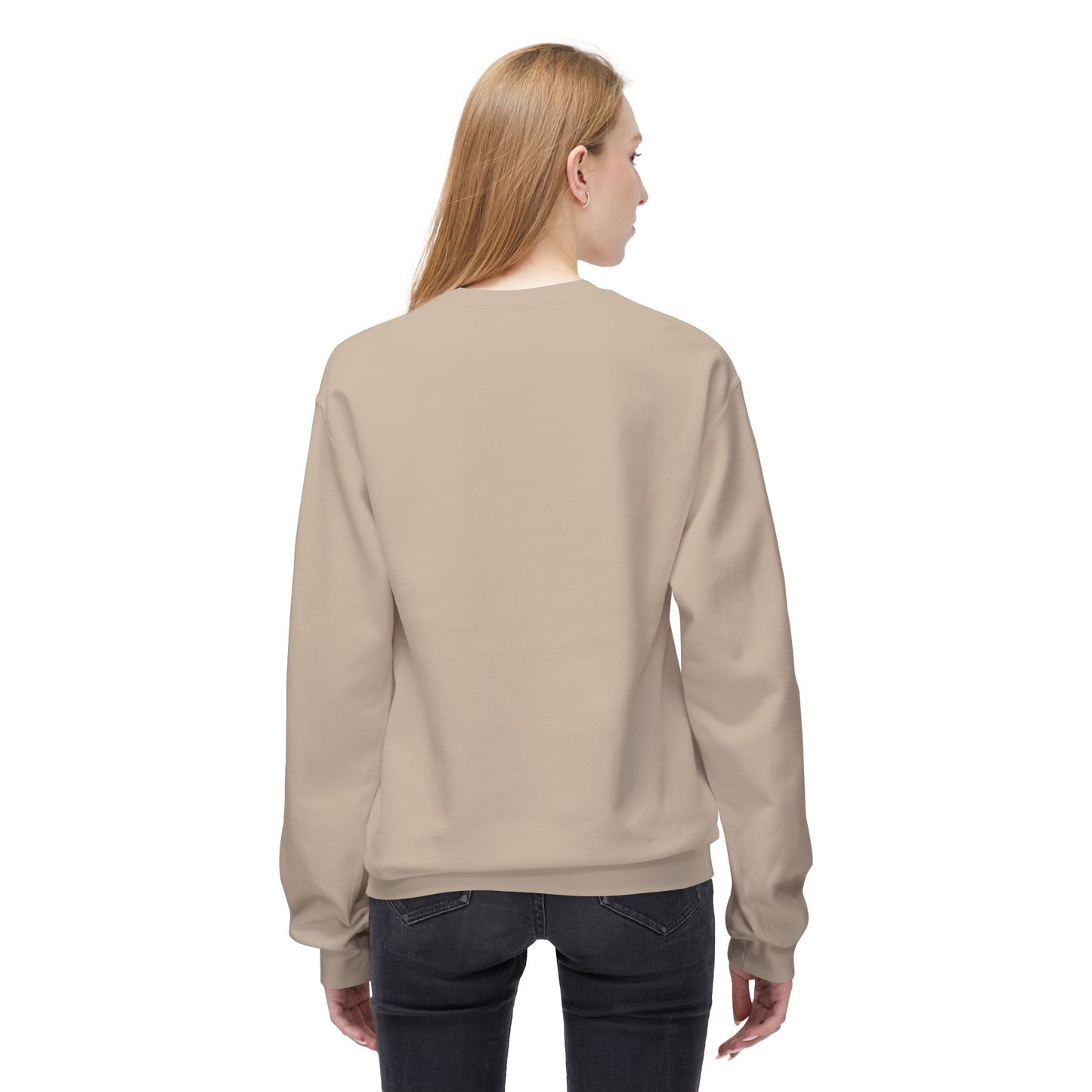 Nandoofitness UNISEX Fleece Crewneck Sweatshirt for Active Lifestyle