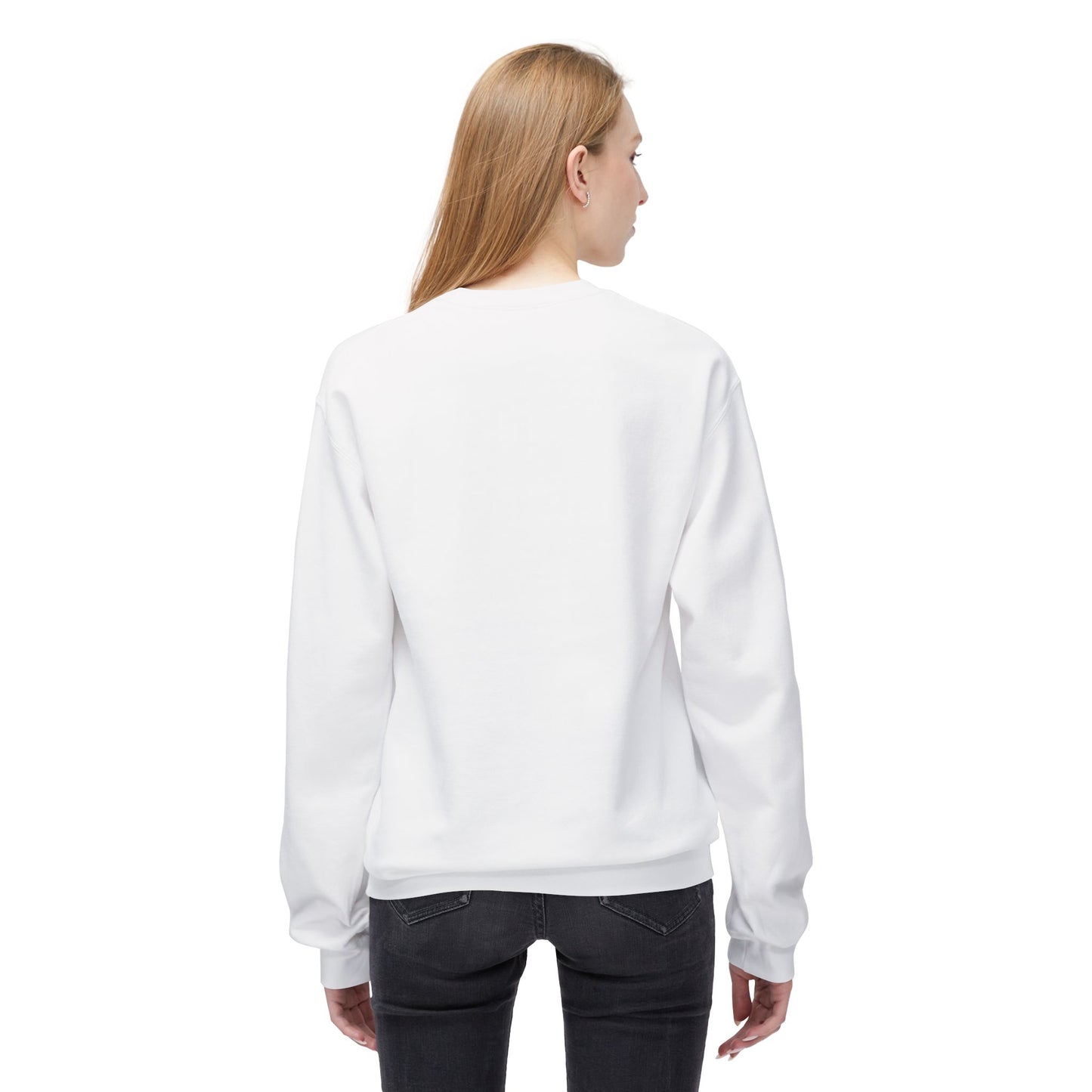 Nandoofitness UNISEX Fleece Crewneck Sweatshirt for Active Lifestyle