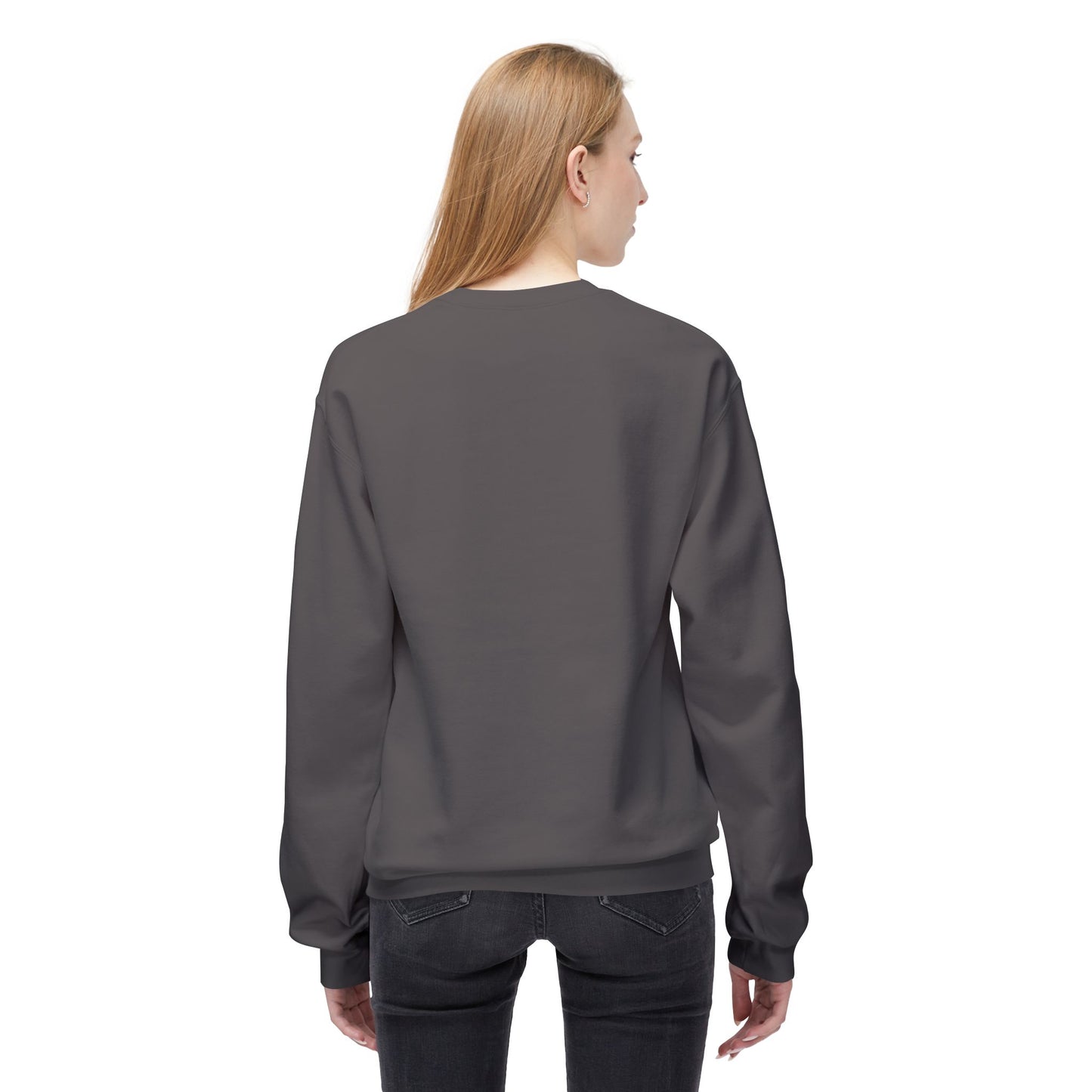 Nandoofitness UNISEX Fleece Crewneck Sweatshirt for Active Lifestyle