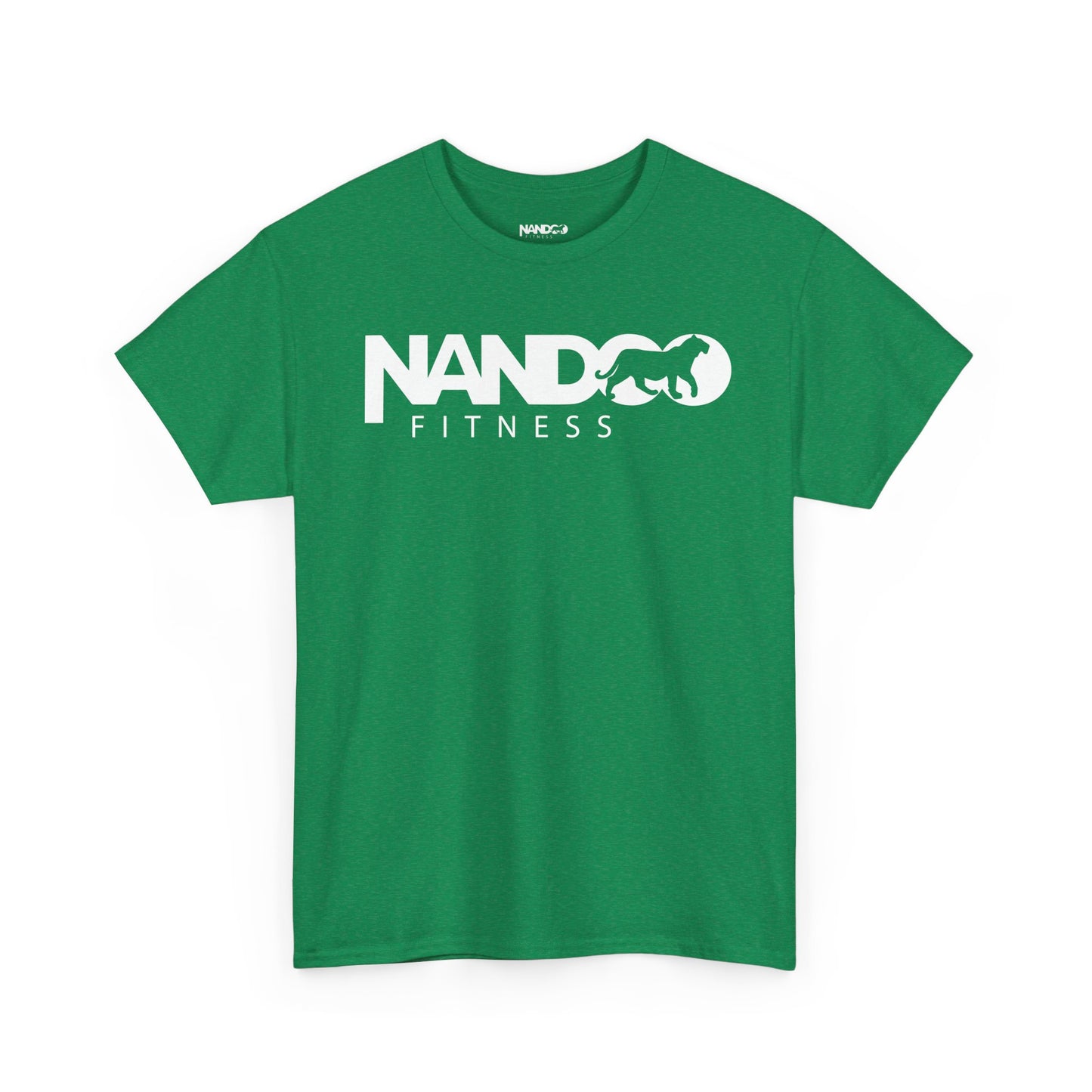 Unisex Heavy Cotton Nandoo Fitness Workout Tee-Shirt