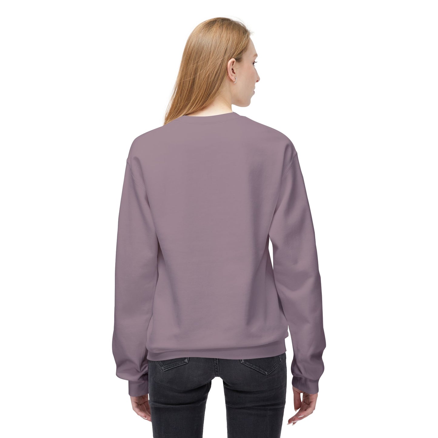 Nandoofitness UNISEX Fleece Crewneck Sweatshirt for Active Lifestyle