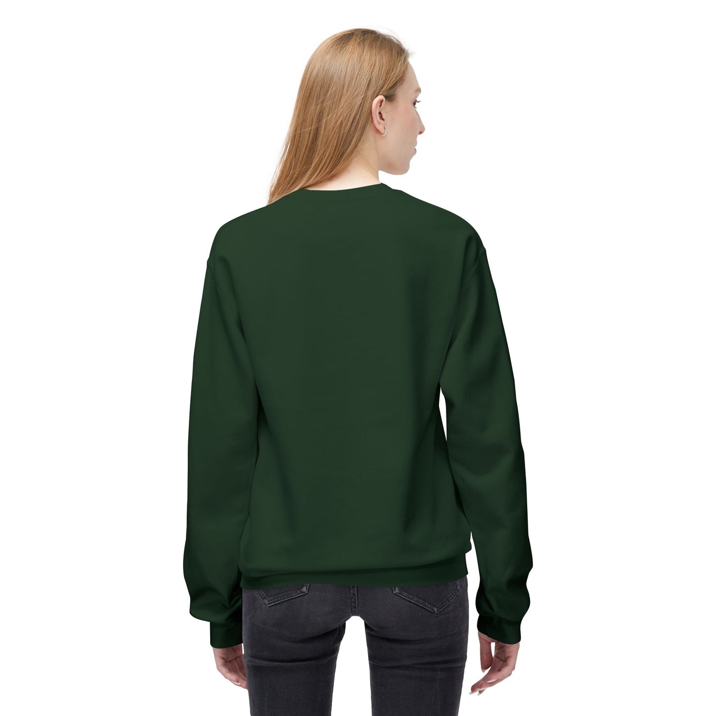 Nandoofitness UNISEX Fleece Crewneck Sweatshirt for Active Lifestyle