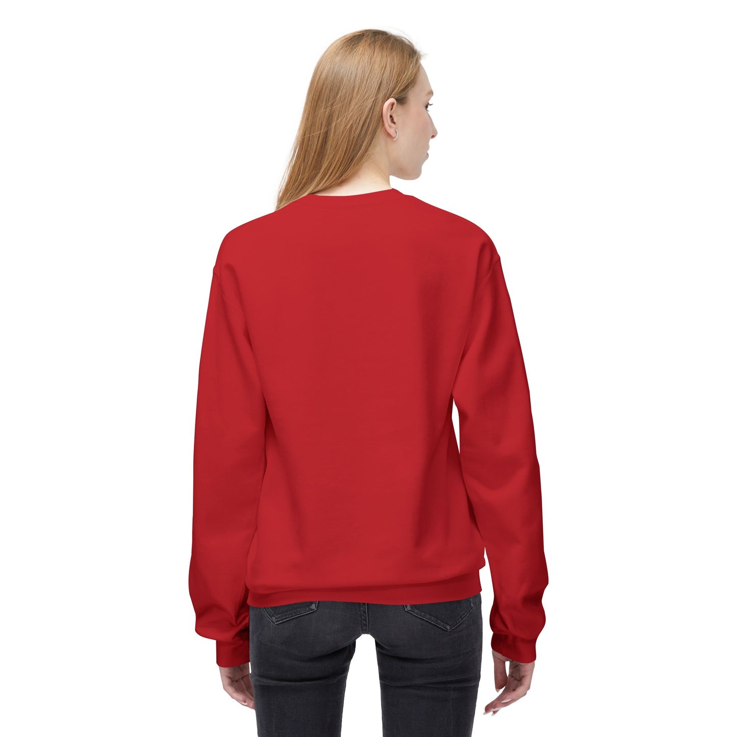 Nandoofitness UNISEX Fleece Crewneck Sweatshirt for Active Lifestyle