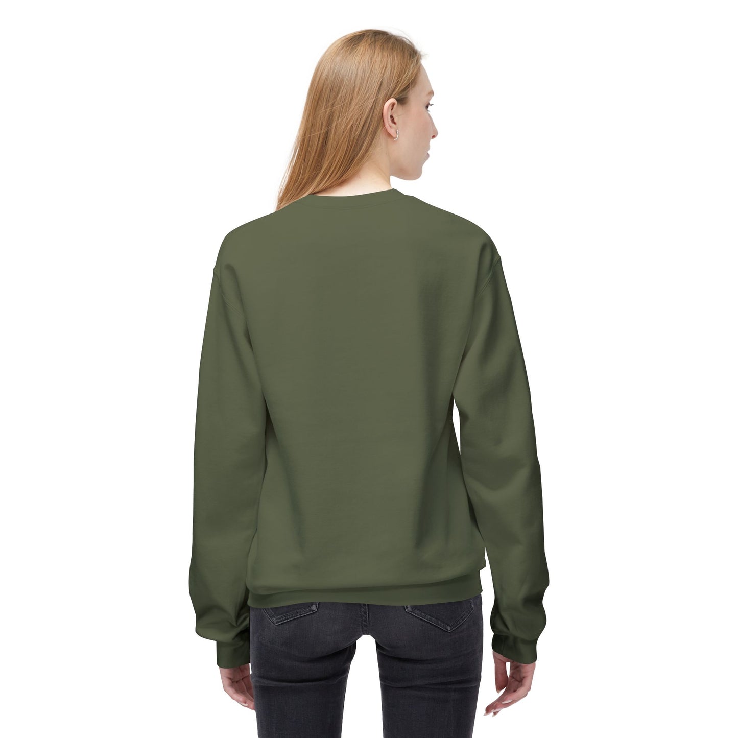 Nandoofitness UNISEX Fleece Crewneck Sweatshirt for Active Lifestyle