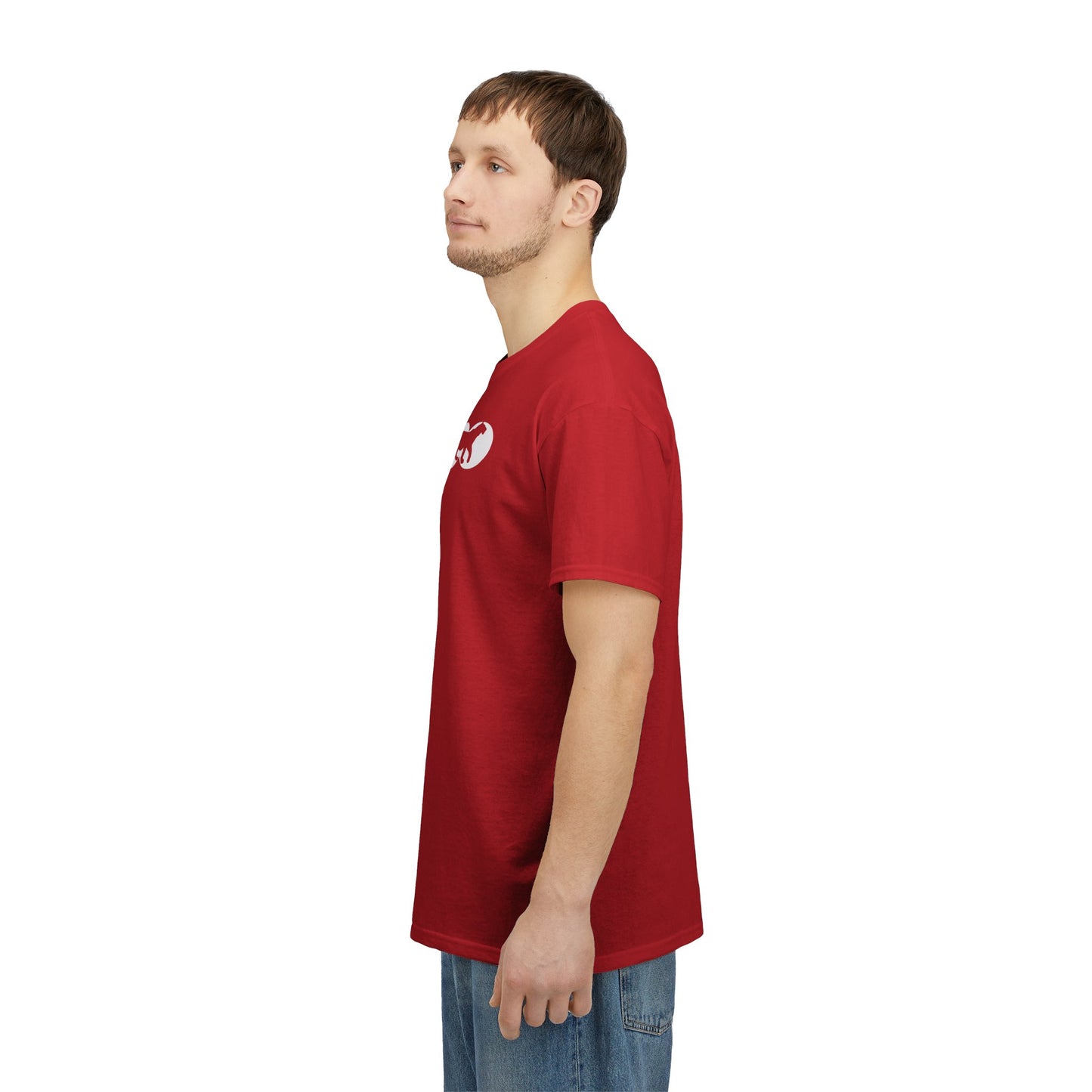 Unisex Heavy Cotton Nandoo Fitness Workout Tee-Shirt