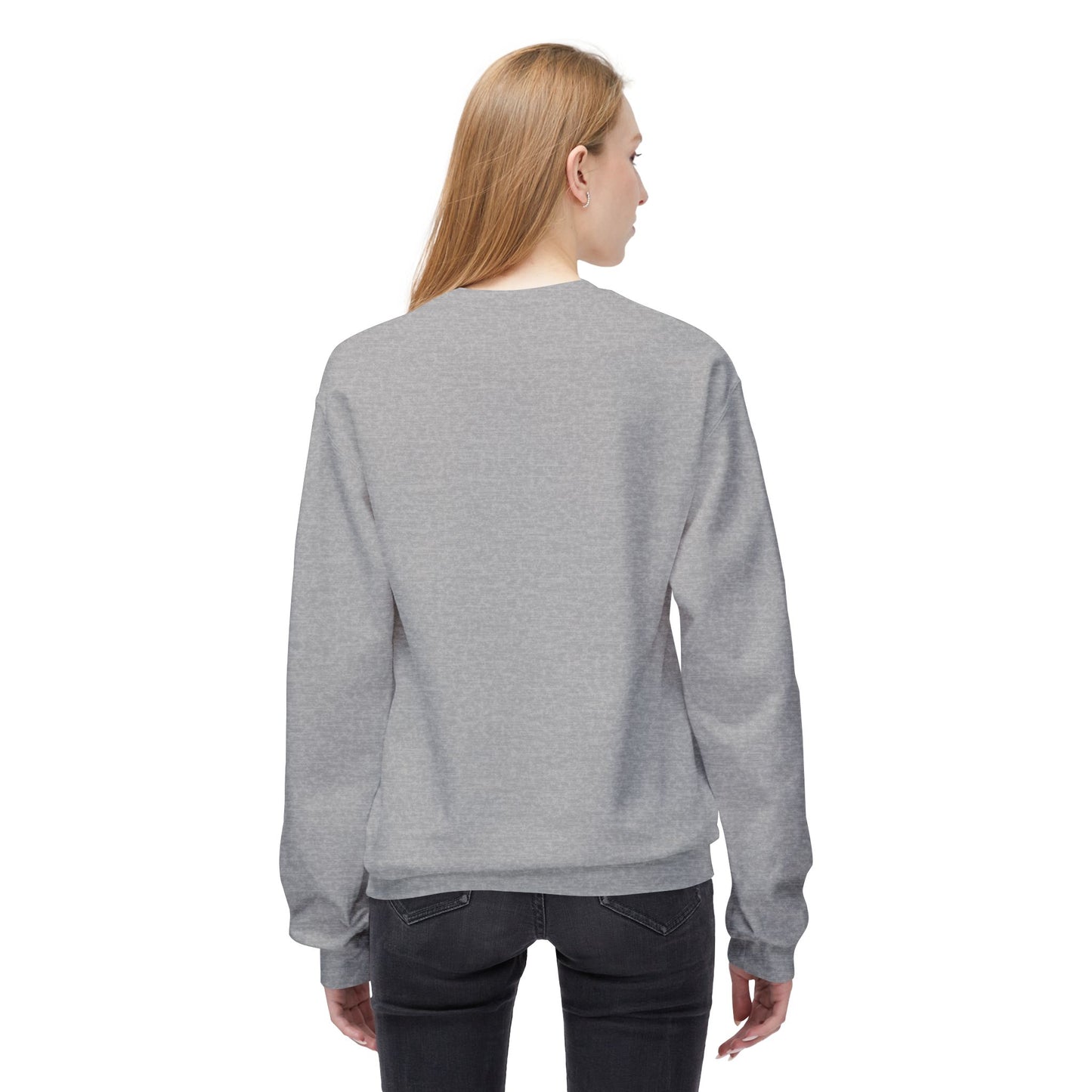 Nandoofitness UNISEX Fleece Crewneck Sweatshirt for Active Lifestyle