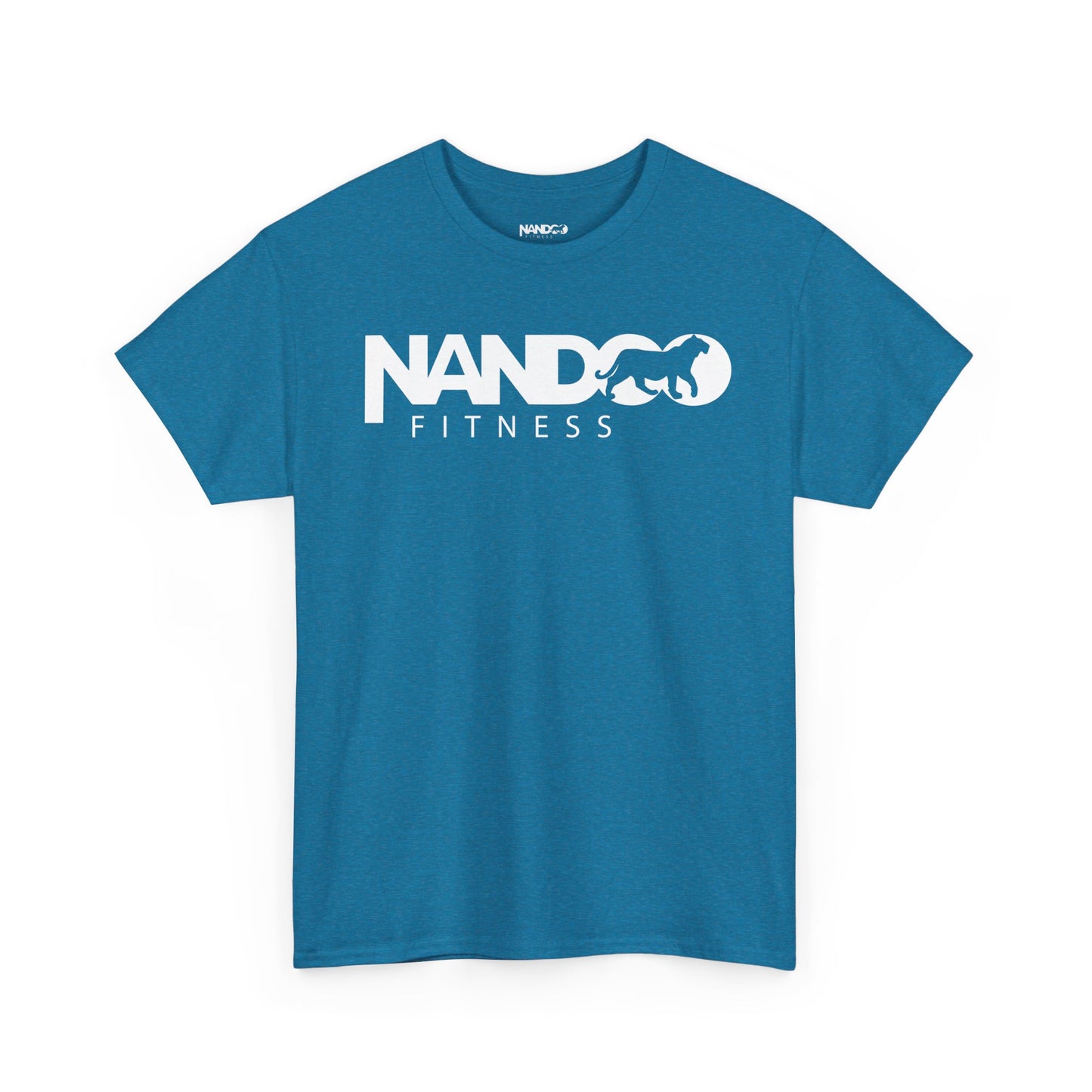 Unisex Heavy Cotton Nandoo Fitness Workout Tee-Shirt