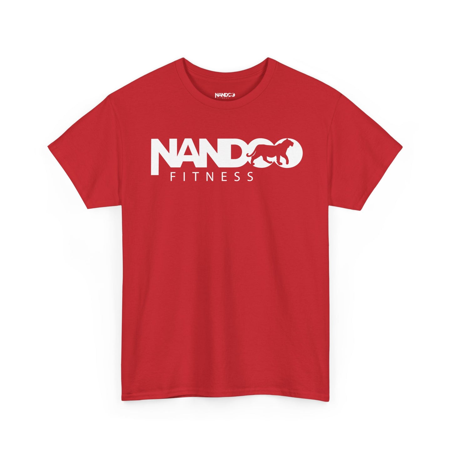 Unisex Heavy Cotton Nandoo Fitness Workout Tee-Shirt